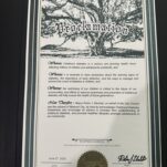 Official Proclamation Document