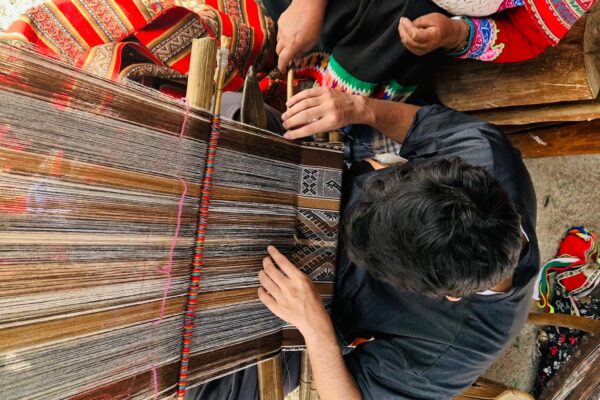 Struggling and sewing