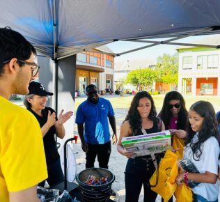 YMCA Ride4Refugees Paarth at Booth
