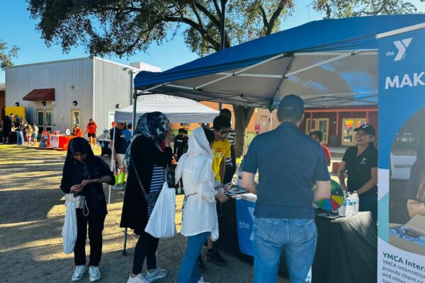 YMCA Ride4Refugees Stall